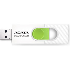 Adata | USB Flash Drive | UV320 | 256 GB | USB 3.2 Gen1 | White/Green