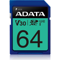 Adata | Premier Pro | UHS-I | 64 GB | SDXC | Flash memory class 10