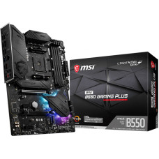 MSI | MPG B550 GAMING PLUS | Processor family AMD | Processor socket AM4 | DDR4 | Memory slots 4 | Number of SATA connectors | Chipset AMD B | ATX