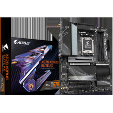 Gigabyte | X670 AORUS ELITE AX 1.0A M/B | Processor family AMD | Processor socket AM5 | DDR5 DIMM | Memory slots 4 | Supported hard disk drive interfaces 	SATA, M.2 | Number of SATA connectors 4 | Chipset AMD X670 | ATX