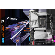 Gigabyte | Z790 AORUS ELITE AX-W 1.1 M/B | Processor family Intel | Processor socket LGA1700 | DDR5 DIMM | Memory slots 4 | Supported hard disk drive interfaces 	SATA, M.2 | Number of SATA connectors 6 | Chipset Intel Z790 Express | ATX