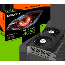 Gigabyte | GV-N4060WF2OC-8GD 1.0 | NVIDIA | 8 GB | GeForce RTX 4060 | GDDR6 | HDMI ports quantity 2 | PCI-E 4.0 | Memory clock speed 17000 MHz