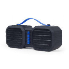 Gembird Portable Speaker|GEMBIRD|Black / Blue|Portable|1xAudio-In|1xMicroSD Card Slot|Bluetooth|SPK-BT-19