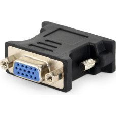 Gembird Adapter DVI-A male to VGA 15-pin HD (3 rows) female, black | Gembird