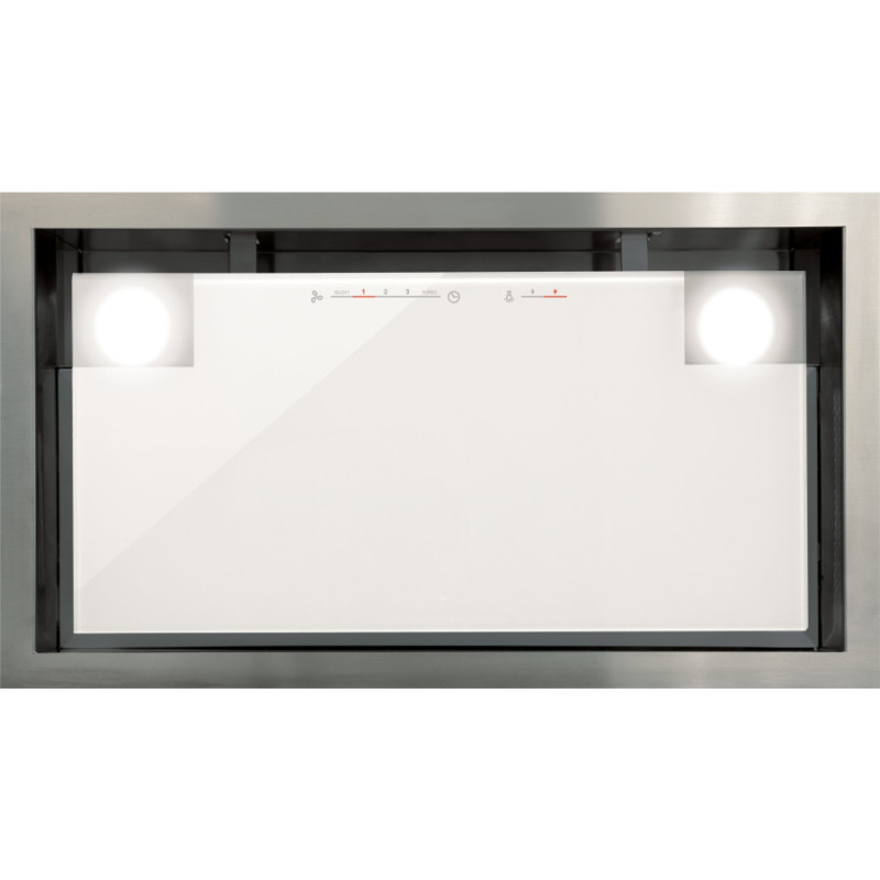 Cata | Hood | GC DUAL A 45 XGWH | Energy efficiency class A | Canopy | Width 45 cm | 820 m³/h | Touch control | White glass | LED