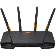 Asus Dual Band WiFi 6 Gaming Router | TUF-AX3000 | 802.11ax | 2402+574 Mbit/s | 10/100/1000 Mbit/s | Ethernet LAN (RJ-45) ports 4 | Mesh Support Yes | MU-MiMO Yes | No mobile broadband | Antenna type 4xExternal | 1 x USB 3.2 Gen 1 | month(s)