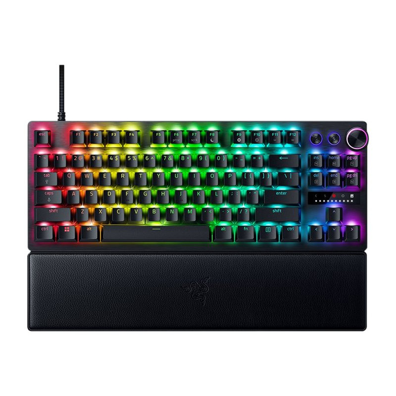 Razer | Huntsman V3 Pro Tenkeyless | Gaming Keyboard | Wired | US | Black | Analog Optical