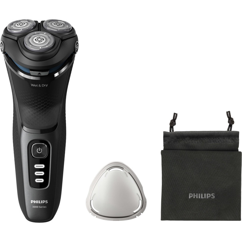 Philips | Shaver | S3244/12 | Operating time (max) 60 min | Wet & Dry | Lithium Ion | Black