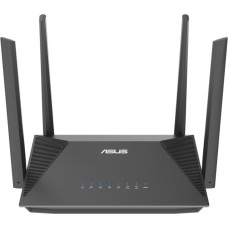 Asus AX1800 AiMesh Wireless Router | RT-AX52 | 802.11ax | 10/100/1000 Mbit/s | Ethernet LAN (RJ-45) ports 3 | Mesh Support Yes | MU-MiMO No | No mobile broadband | Antenna type External