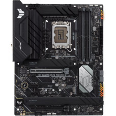 Asus | TUF GAMING H670-PRO WIFI D4 | Processor family Intel | Processor socket  LGA1700 | DDR4 DIMM | Memory slots 4 | Supported hard disk drive interfaces SATA, M.2 | Number of SATA connectors 4 | Chipset H670 | ATX