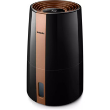 Philips | HU3918/10 | Humidifier | 25 W | Water tank capacity 3 L | Suitable for rooms up to 45 m² | NanoCloud evaporation | Humidification capacity 300 ml/hr | Black