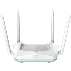 D-Link AX1500 Smart Router | R15 | 802.11ax | 1200+300  Mbit/s | 10/100/1000 Mbit/s | Ethernet LAN (RJ-45) ports 3 | Mesh Support Yes | MU-MiMO Yes | No mobile broadband | Antenna type 4xExternal