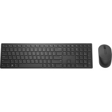 Dell | Pro Keyboard and Mouse (RTL BOX) | KM5221W | Keyboard and Mouse Set | Wireless | Batteries included | RU | Black | Wireless connection