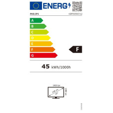 Philips | LED Full HD TV | 43PFS5507/12 | 43