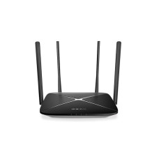 Mercusys AC1200 Wireless Dual Band Gigabit Router | AC12G | 802.11ac | 300+867 Mbit/s | 10/100/1000 Mbit/s | Ethernet LAN (RJ-45) ports 3 | Mesh Support No | MU-MiMO No | No mobile broadband | Antenna type 4xFixed | No