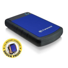 Transcend External HDD|TRANSCEND|StoreJet|1TB|USB 3.0|Colour Blue|TS1TSJ25H3B