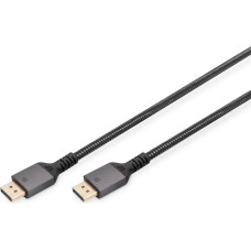 Digitus | Black | DisplayPort Connector Cable 1.4 | DP to DP | 1 m