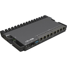 Mikrotik RouterBOARD | RB5009UPr+S+IN | No Wi-Fi | 10/100 Mbps (RJ-45) ports quantity | 10/100/1000 Mbit/s | Ethernet LAN (RJ-45) ports 7 | Mesh Support No | MU-MiMO No | No mobile broadband