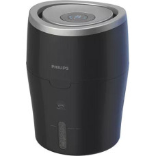 Philips | HU4813/10 | Humidifier | Water tank capacity 2 L | Suitable for rooms up to 44 m² | Natural evaporation process | Humidification capacity 300 ml/hr | Black