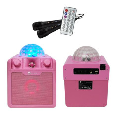 N-Gear Portable Speaker|N-GEAR|DISCO BLOCK 410 PINK|Pink|Wireless|Bluetooth|DISCOBLOCK410P