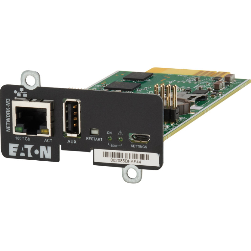 Eaton | Cybersecure Gigabit NETWORK-M3 Card for UPS and PDU | Network-M3