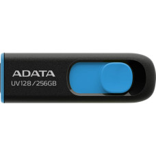 Adata | USB Flash Drive | UV128 | 256 GB | USB 3.2 Gen1 | Black/Blue