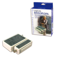 Logilink | Cable tester for RJ45 and BNC with remote unit