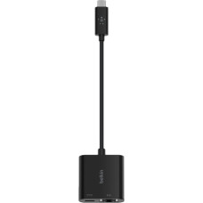 Belkin | USB-C to Ethernet + Charge Adapter | INC001btBK