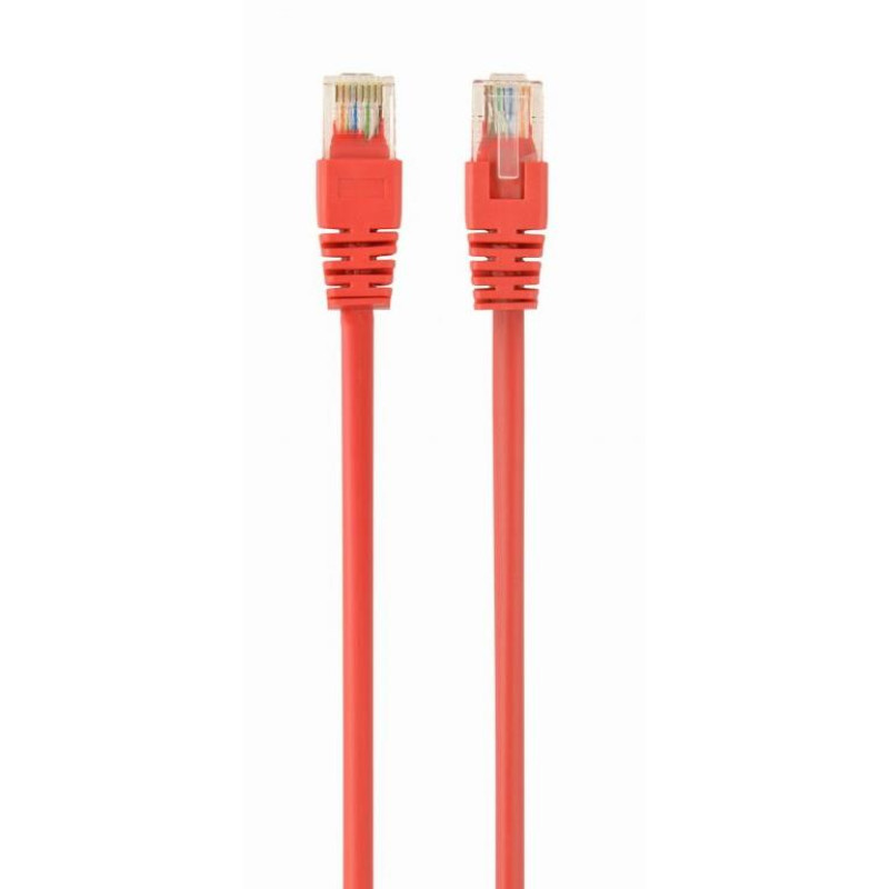 Gembird PATCH CABLE CAT5E UTP 0.25M/RED PP12-0.25M/R GEMBIRD