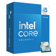 Intel CPU|INTEL|Desktop|Core i5|i5-14600K|Raptor Lake|3500 MHz|Cores 14|24MB|Socket LGA1700|125 Watts|GPU UHD 770|BOX|BX8071514600KSRN43