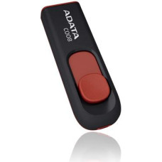 Adata | C008 | 64 GB | USB 2.0 | Black/Red