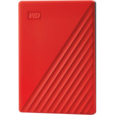 Western Digital External HDD|WESTERN DIGITAL|My Passport|2TB|USB 2.0|USB 3.0|USB 3.2|Colour Red|WDBYVG0020BRD-WESN