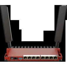 Mikrotik Router | L009UiGS-2HaxD-IN | 802.11ax | 10/100/1000 Mbit/s | Ethernet LAN (RJ-45) ports 8 | Mesh Support No | MU-MiMO No | No mobile broadband | Antenna type External | 1x USB 3.0 type A