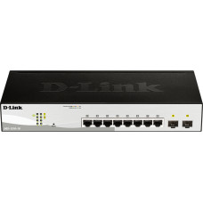 D-Link | 10-Port Gigabit Smart Managed Switch | DGS-1210-10 | Managed L2+ | Rackmountable | 10/100 Mbps (RJ-45) ports quantity | 1 Gbps (RJ-45) ports quantity | SFP ports quantity | PoE ports quantity | PoE+ ports quantity | Power supply type | month(s)