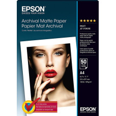 Epson Archival Matte Paper - A4 - 50 Sheets | A4