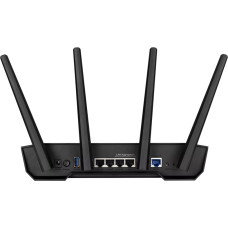 Asus TUF-AX3000 V2 Dual Band WiFi 6 Gaming Router | Dual Band WiFi 6 Gaming Router | TUF-AX3000 V2 | 802.11ax | 2402+574 Mbit/s | 10/100/1000 Mbit/s | Ethernet LAN (RJ-45) ports 4 | Mesh Support Yes | MU-MiMO Yes | No mobile broadband | Antenna type 4xExt