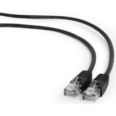 Gembird PATCH CABLE CAT5E UTP 0.25M/BLACK PP12-0.25M/BK GEMBIRD