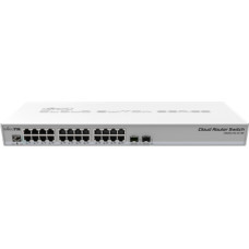 Mikrotik | Cloud Router Switch CRS326-24G-2S+RM | Managed L3 | Rackmountable | 1 Gbps (RJ-45) ports quantity 24 | SFP+ ports quantity 2 | 12 month(s)