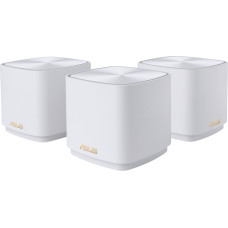 Asus ZenWiFi XD4 Plus (W-3-PK) Wireless-AX1800 (3-pack) | 802.11ax | 1201+574 Mbit/s | 10/100/1000 Mbit/s | Ethernet LAN (RJ-45) ports 1 | Mesh Support Yes | MU-MiMO Yes | No mobile broadband | Antenna type Internal