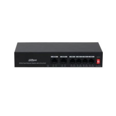 Dahua Switch|DAHUA|PFS3006-4ET-36|PoE ports 4|36 Watts|DH-PFS3006-4ET-36