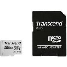 Transcend MEMORY MICRO SDXC 256GB W/ADAP/C10 TS256GUSD300S-A TRANSCEND