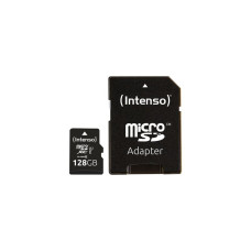 Intenso MEMORY MICRO SDXC 128GB UHS-I/W/ADAPTER 3423491 INTENSO