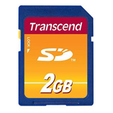 Transcend MEMORY SECURE DIGITAL 2GB/TS2GSDC TRANSCEND