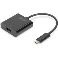 Digitus USB Type-C to HDMI Adapter | DA-70852 | 0.15 m | Black | USB Type-C