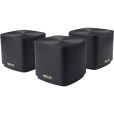 Asus ZenWiFi XD4 Plus (B-3-PK) Wireless-AX1800 (3-pack) | 802.11ax | 1201+574 Mbit/s | 10/100/1000 Mbit/s | Ethernet LAN (RJ-45) ports 1 | Mesh Support Yes | MU-MiMO Yes | No mobile broadband | Antenna type Internal