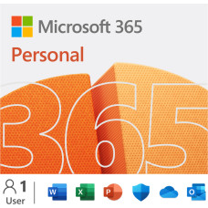 Microsoft | 365 Personal | QQ2-01897 | FPP | License term 1 year(s) | English | EuroZone Medialess