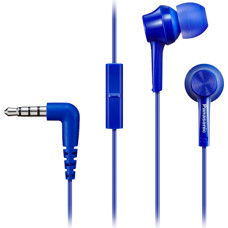 Panasonic | RP-TCM115E-A | Canal type | Wired | In-ear | Microphone | Blue