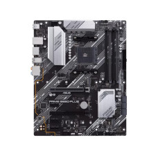 Asus | PRIME B550-PLUS | Processor family AMD | Processor socket AM4 | DDR4 DIMM | Memory slots 4 | Supported hard disk drive interfaces 	SATA, M.2 | Number of SATA connectors 6 | Chipset AMD B550 | ATX