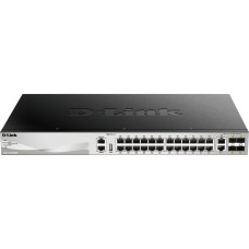 D-Link | DGS-3130-30TS | Switch | Managed L3 | Rack mountable | 1 Gbps (RJ-45) ports quantity 24 | 10 Gbps (RJ-45) ports quantity 2 | SFP+ ports quantity 4 | Power supply type Optional redundant