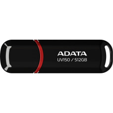 Adata | USB Flash Drive | UV150 | 512 GB | USB 3.2 Gen1 | Black